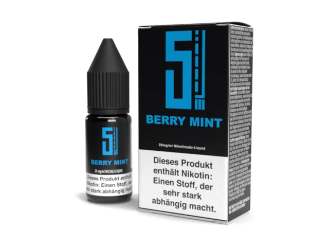 5EL Berry Mint Nikotinsalz Liquid