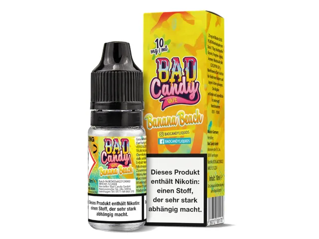 Bad Candy Liquids Banana Beach Nikotinsalz Liquid