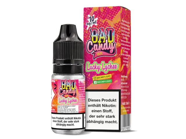 Bad Candy Liquids Lucky Lychee Nikotinsalz Liquid