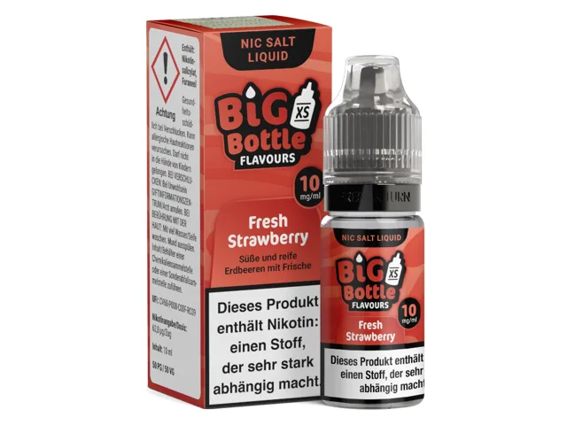 Big Bottle Fresh Strawberry Nikotinsalz Liquid
