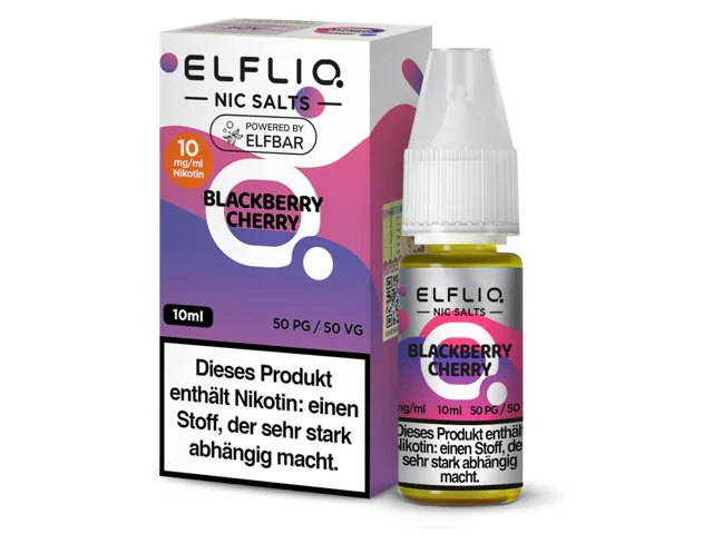 ELFLIQ Blackberry Cherry Nikotinsalz Liquid