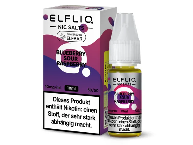 ELFLIQ Blueberry Sour Raspberry Nikotinsalz Liquid