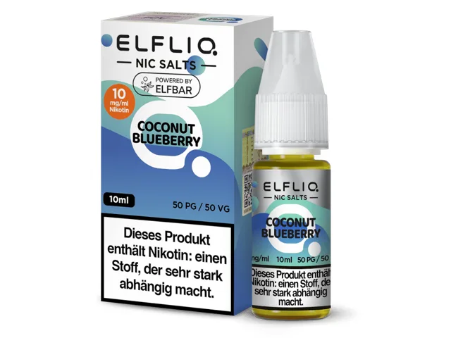 ELFLIQ Coconut Blueberry Nikotinsalz Liquid