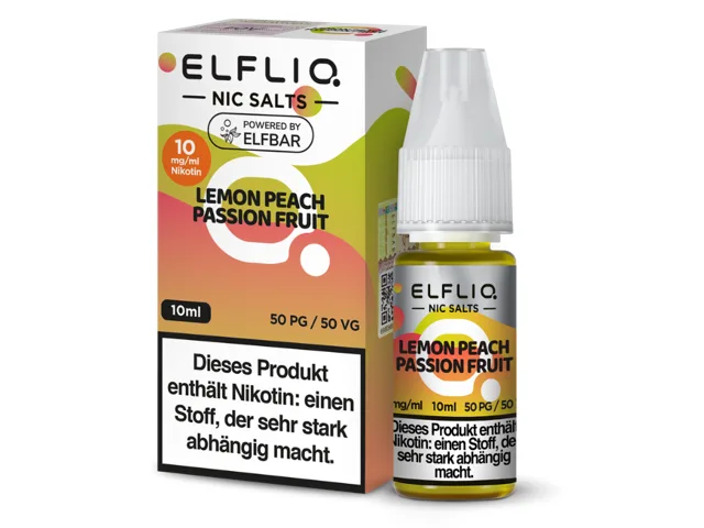 ELFLIQ Lemon Peach Passion Fruit Nikotinsalz Liquid