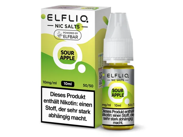 ELFLIQ Sour Apple Nikotinsalz Liquid
