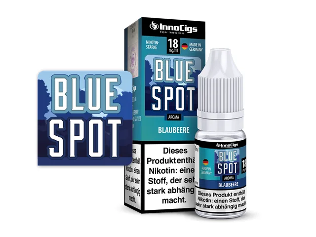 Blue Spot Blaubeeren Aroma Liquid für E-Zigaretten
