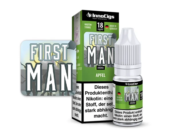 First Man Apfel Aroma Liquid für E-Zigaretten