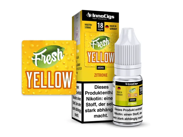 Fresh Yellow Zitrone Aroma Liquid für E-Zigaretten