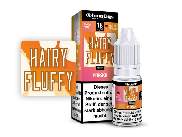 Hairy Fluffy Pfirsich Aroma Liquid für E-Zigaretten