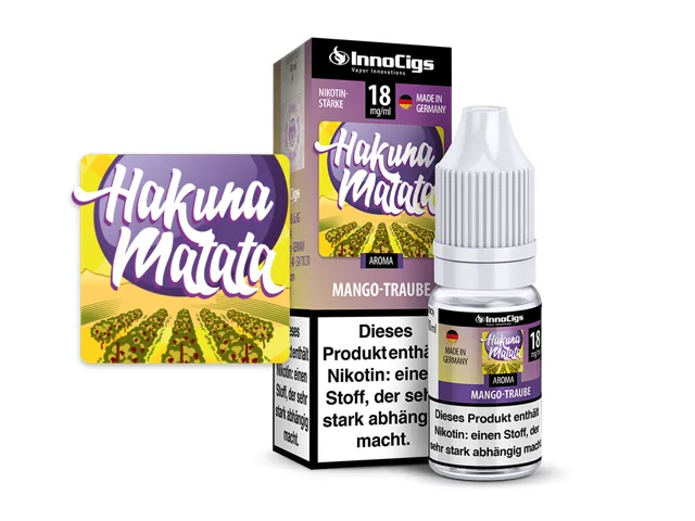 Hakuna Matata Traube Aroma Liquid für E-Zigaretten