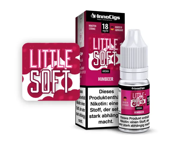 Little Soft Himbeer Aroma Liquid für E-Zigaretten