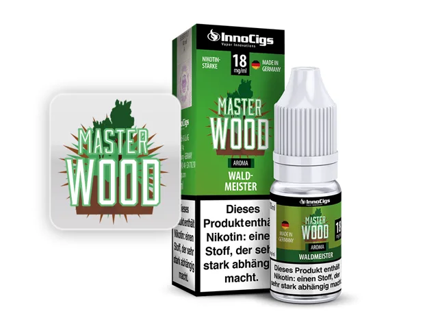 Master Wood Waldmeister Aroma Liquid für E-Zigaretten