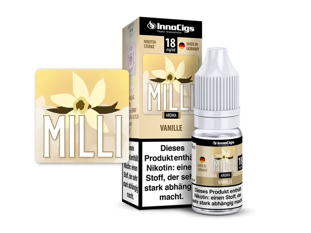 Milli Vanille Aroma Liquid für E-Zigaretten