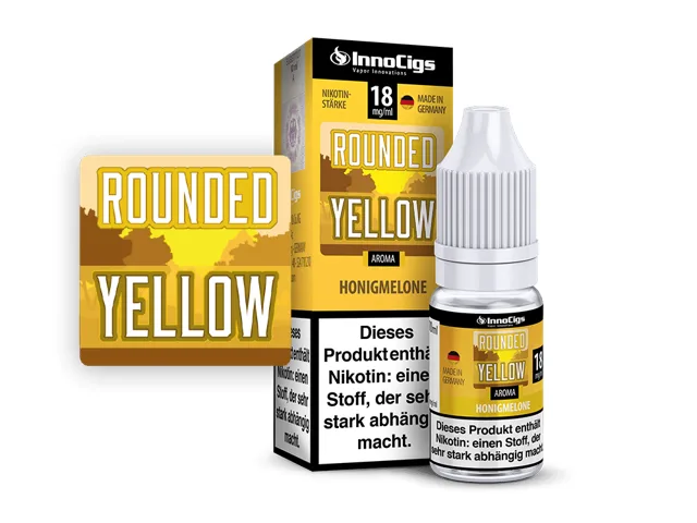 Rounded Yellow Honigmelonen Aroma Liquid für E-Zigaretten