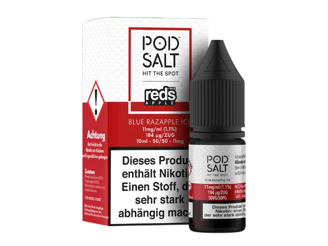 Pod Salt Fusion Blue Razapple Ice Nikotinsalz Liquid