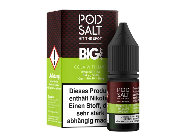 Pod Salt Fusion Cola with Lime Nikotinsalz Liquid
