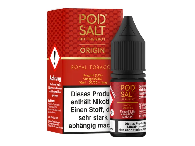 Pod Salt Origin Royal Tobacco Nikotinsalz Liquid