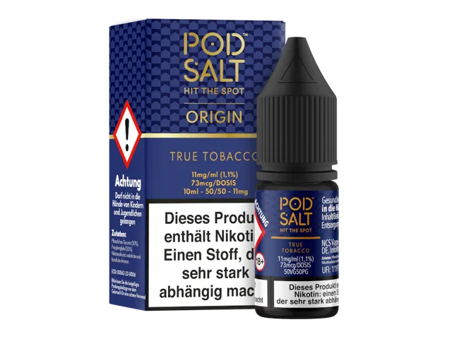 Pod Salt Origin True Tobacco Nikotinsalz Liquid