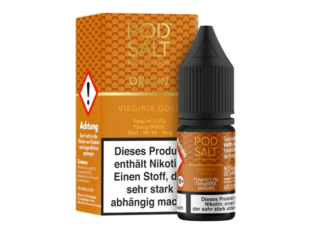 Pod Salt Origin Virginia Gold Nikotinsalz Liquid