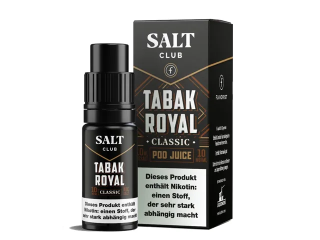 Salt Club Flavorist Tabak Royal Nikotinsalz Liquid