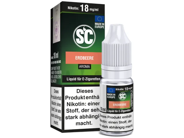 Erdbeere E-Zigaretten Liquid