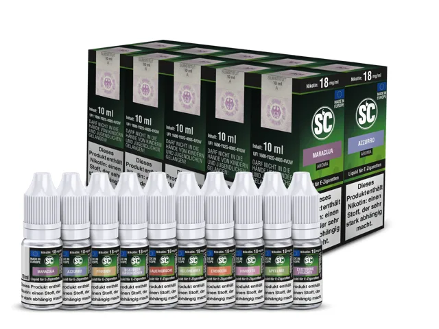 Fruit Probierbox E-Zigaretten Liquid