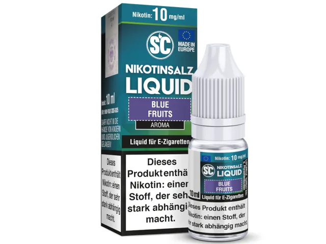 SC Blue Fruits E-Zigaretten Nikotinsalz Liquid