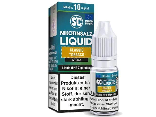 SC Classic Tobacco Nikotinsalz Liquid