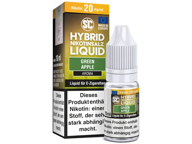 SC Green Apple Hybrid Nikotinsalz Liquid