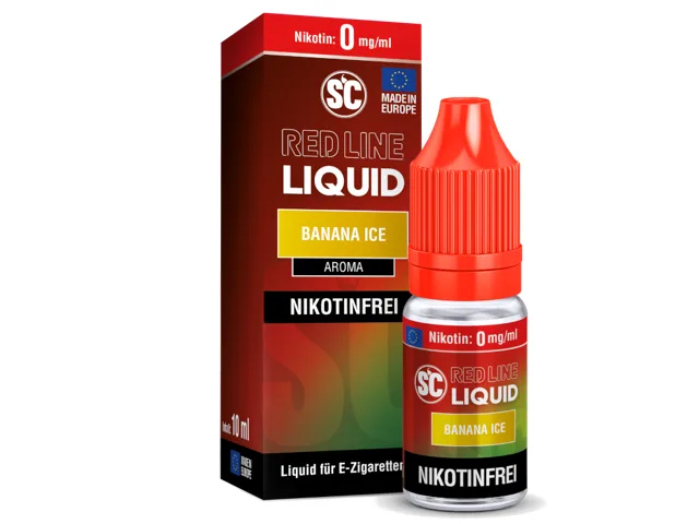 SC Red Line Banana Ice Nikotinsalz Liquid