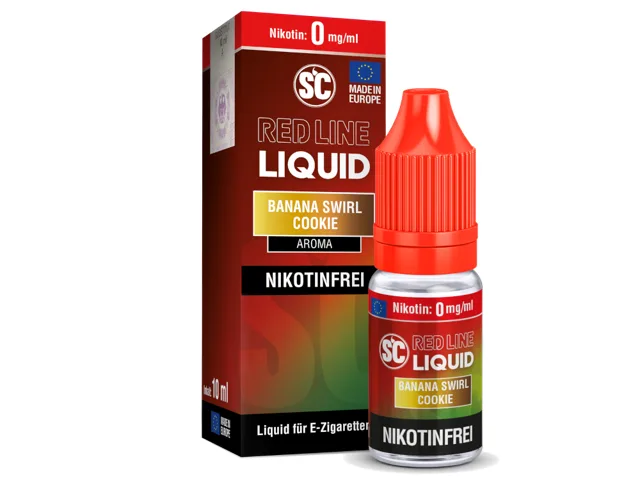SC Red Line Banana Swirl Cookie Nikotinsalz Liquid