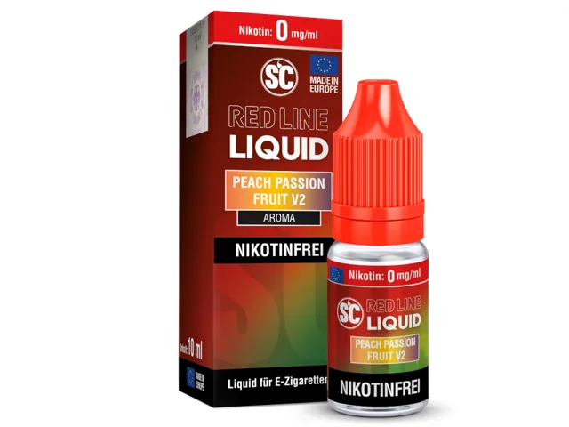 SC Red Line Peach Passion Fruit V2 Nikotinsalz Liquid