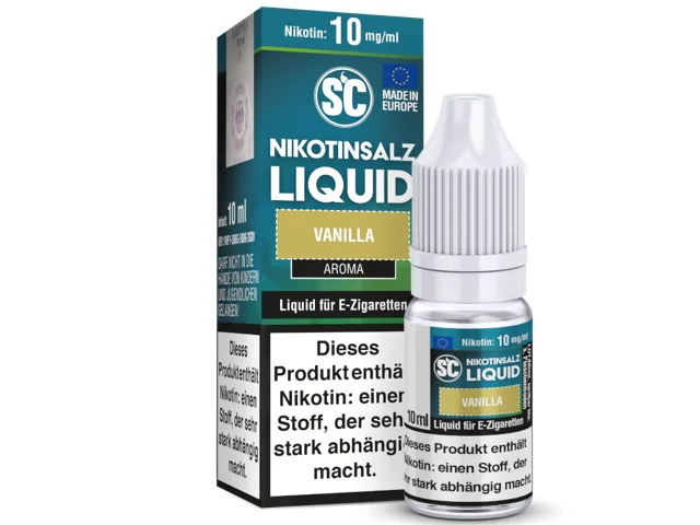 SC Vanilla Nikotinsalz Liquid