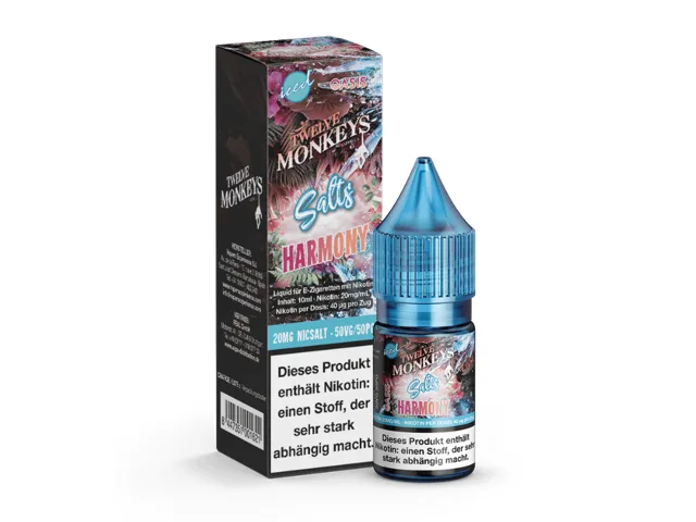 Twelve Monkeys Iced Nikotinsalz Liquid