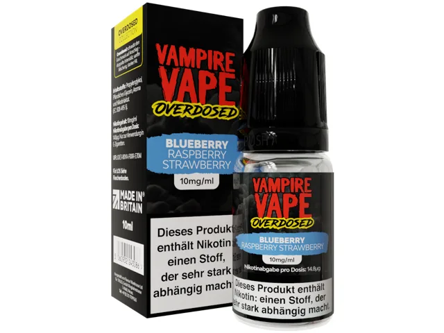 Vampire Vape Overdosed Nikotinsalz Liquid